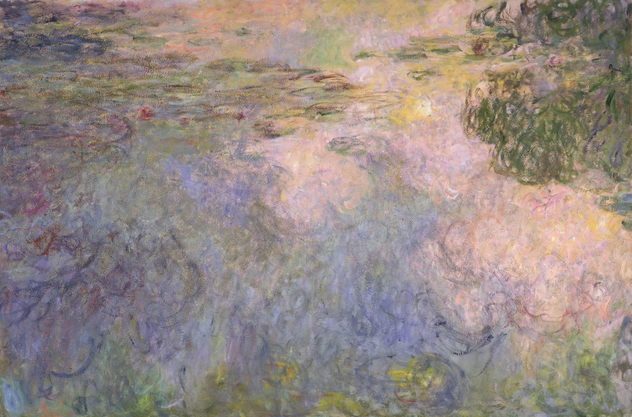 Water-Lily Pond, noin 1917-20 tekijältä Claude Monet