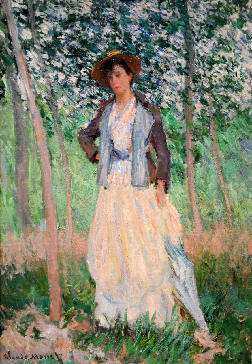 Rattaat (Suzanne Hoschedé) tekijältä Claude Monet