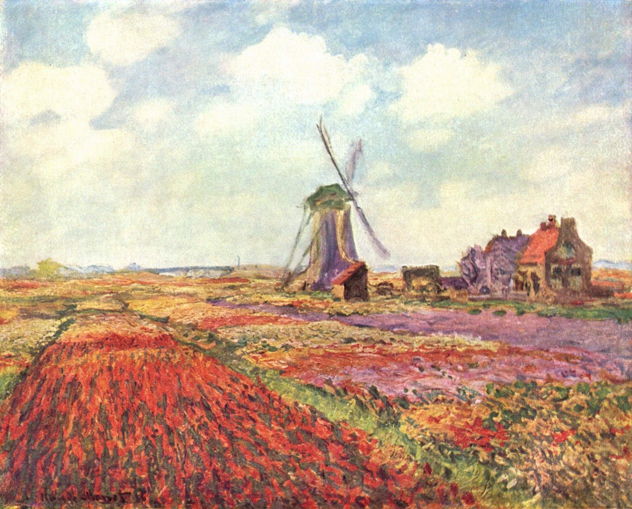 Tulpen von Holland tekijältä Claude Monet