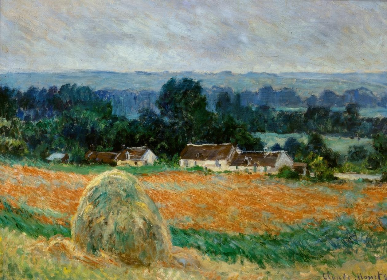 Une meule de foin tekijältä Claude Monet