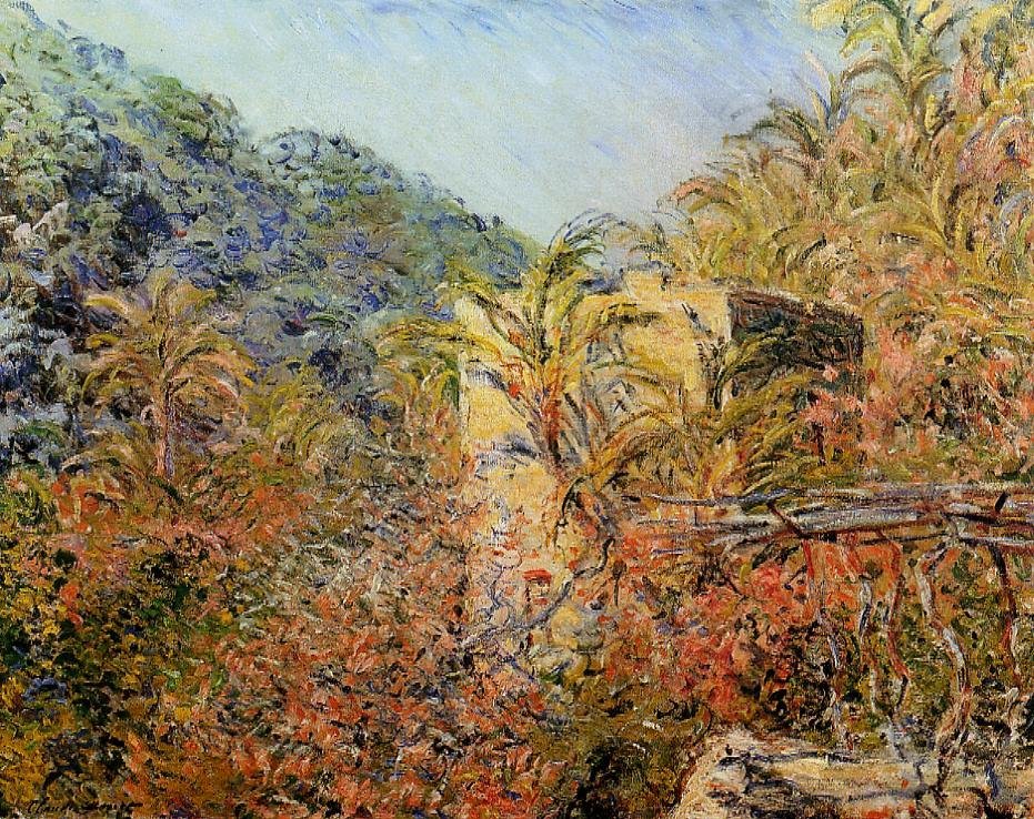 Sasson laakso. Auringonpaisteen vaikutus tekijältä Claude Monet