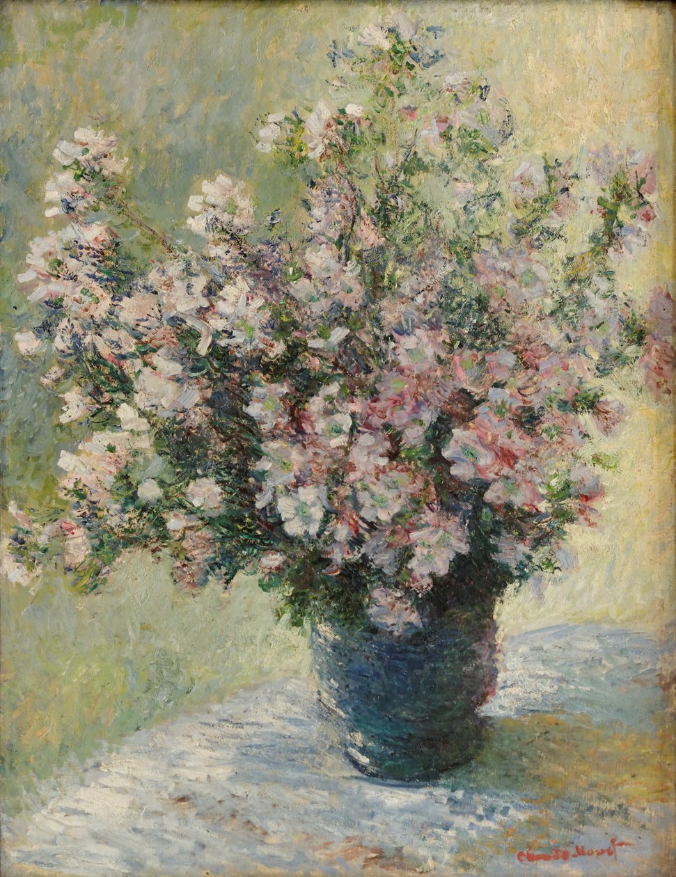 Maljakko kukkia tekijältä Claude Monet