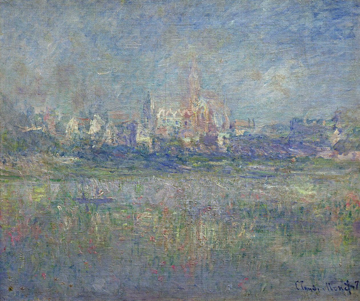 Vetheuil sumussa, 1879 tekijältä Claude Monet