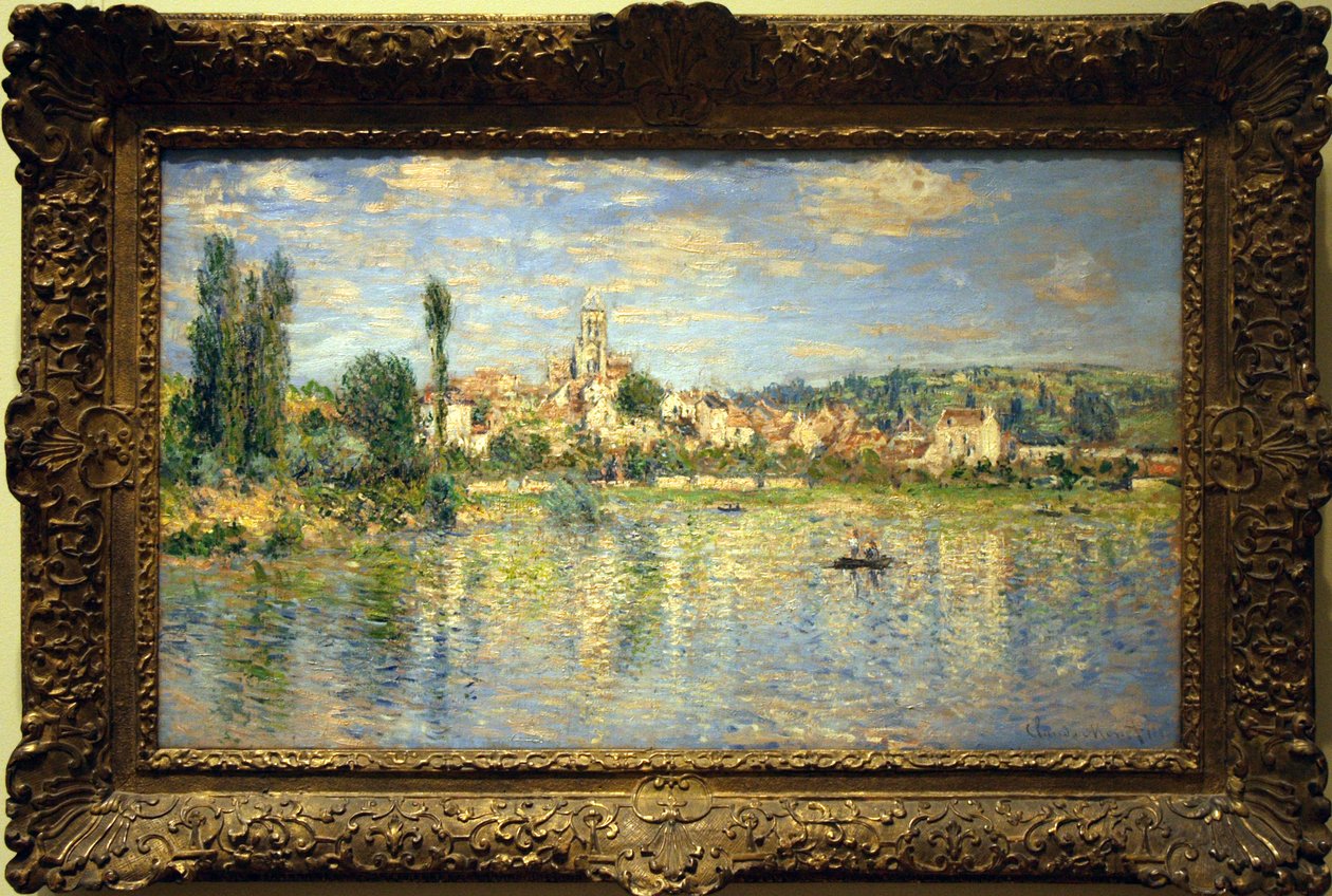Vétheuil kesällä tekijältä Claude Monet