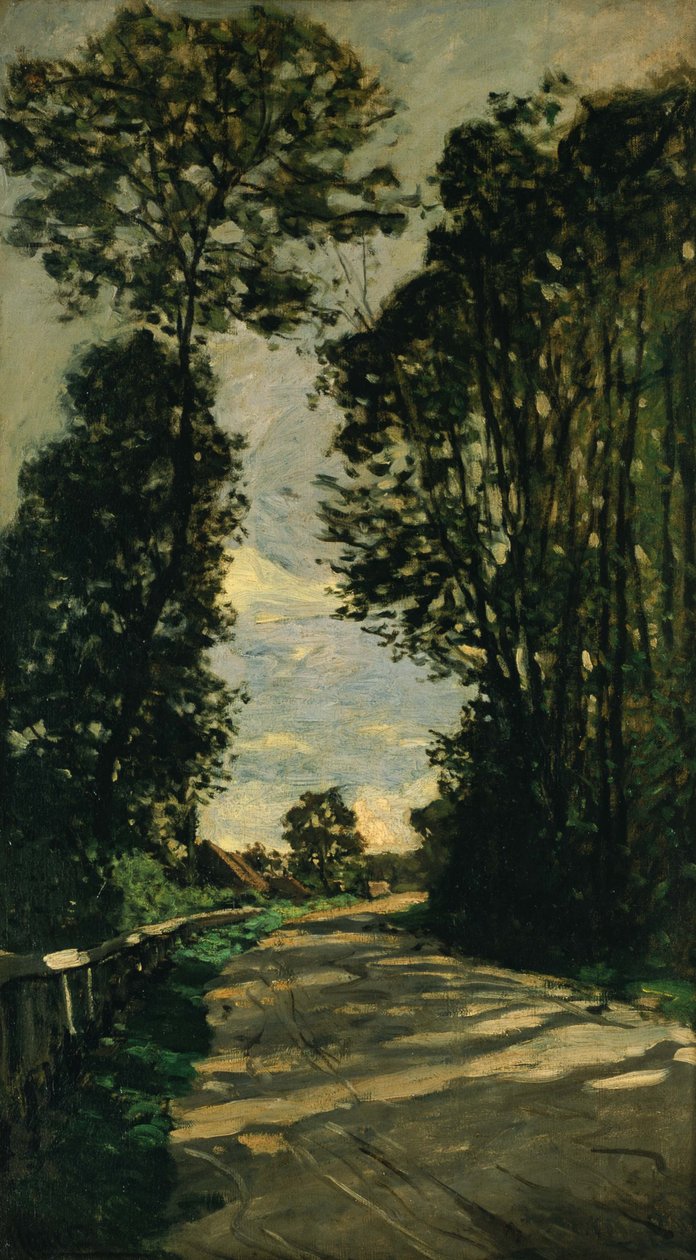 Kävely (Saint-Siméonin maatilan tie) tekijältä Claude Monet