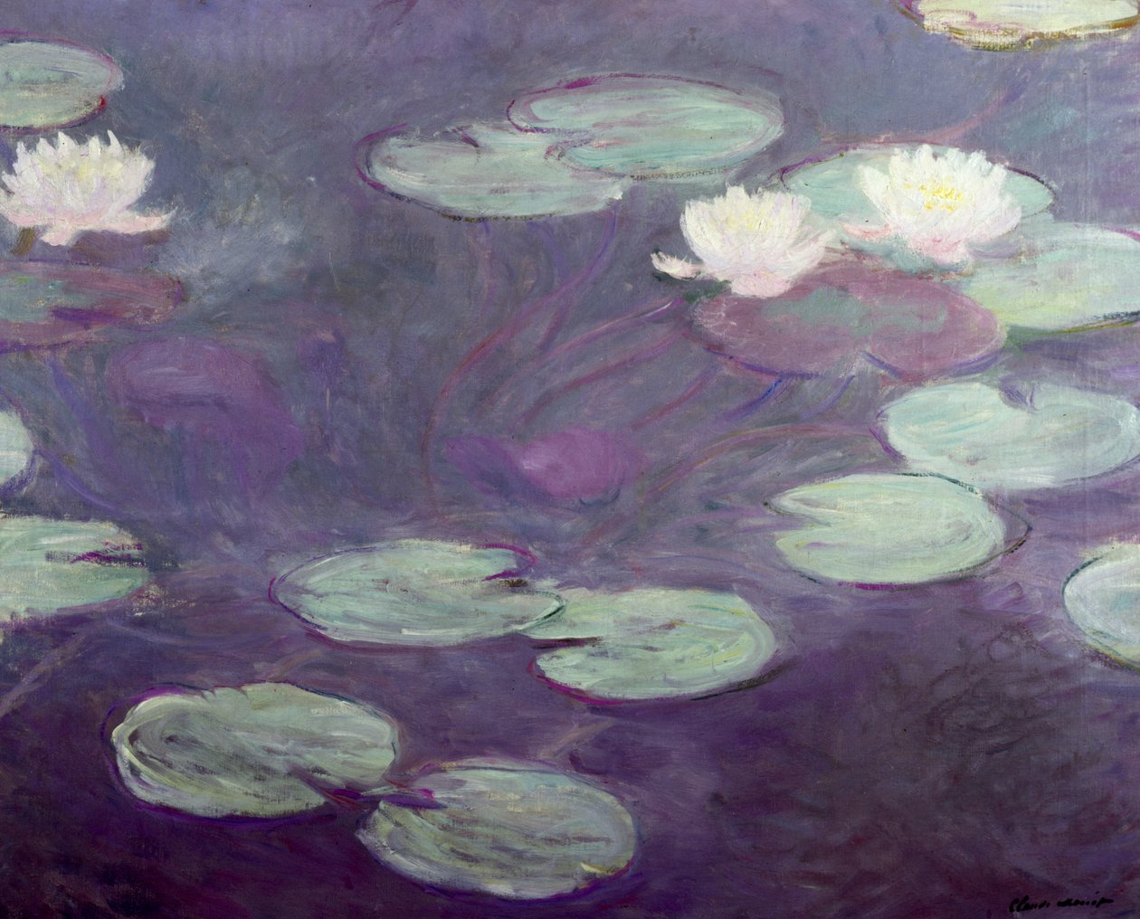 Vesililjat tekijältä Claude Monet