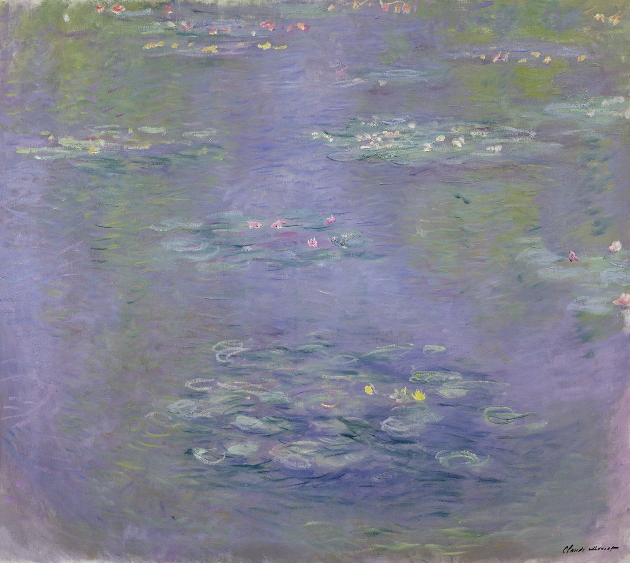Lummet, 1903 (katso yksityiskohta 382332) tekijältä Claude Monet