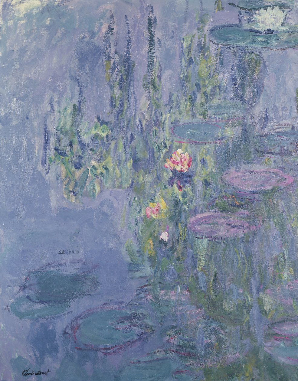 Lummet, 1907 tekijältä Claude Monet