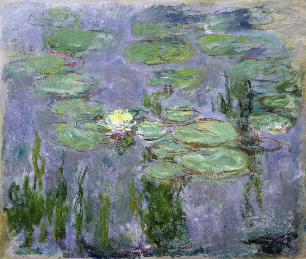 Lummet, 1915 tekijältä Claude Monet