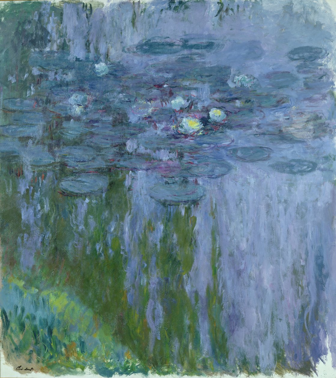 Vesililjat, 1916-19 tekijältä Claude Monet