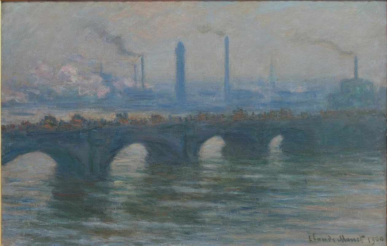 Waterloon silta tekijältä Claude Monet