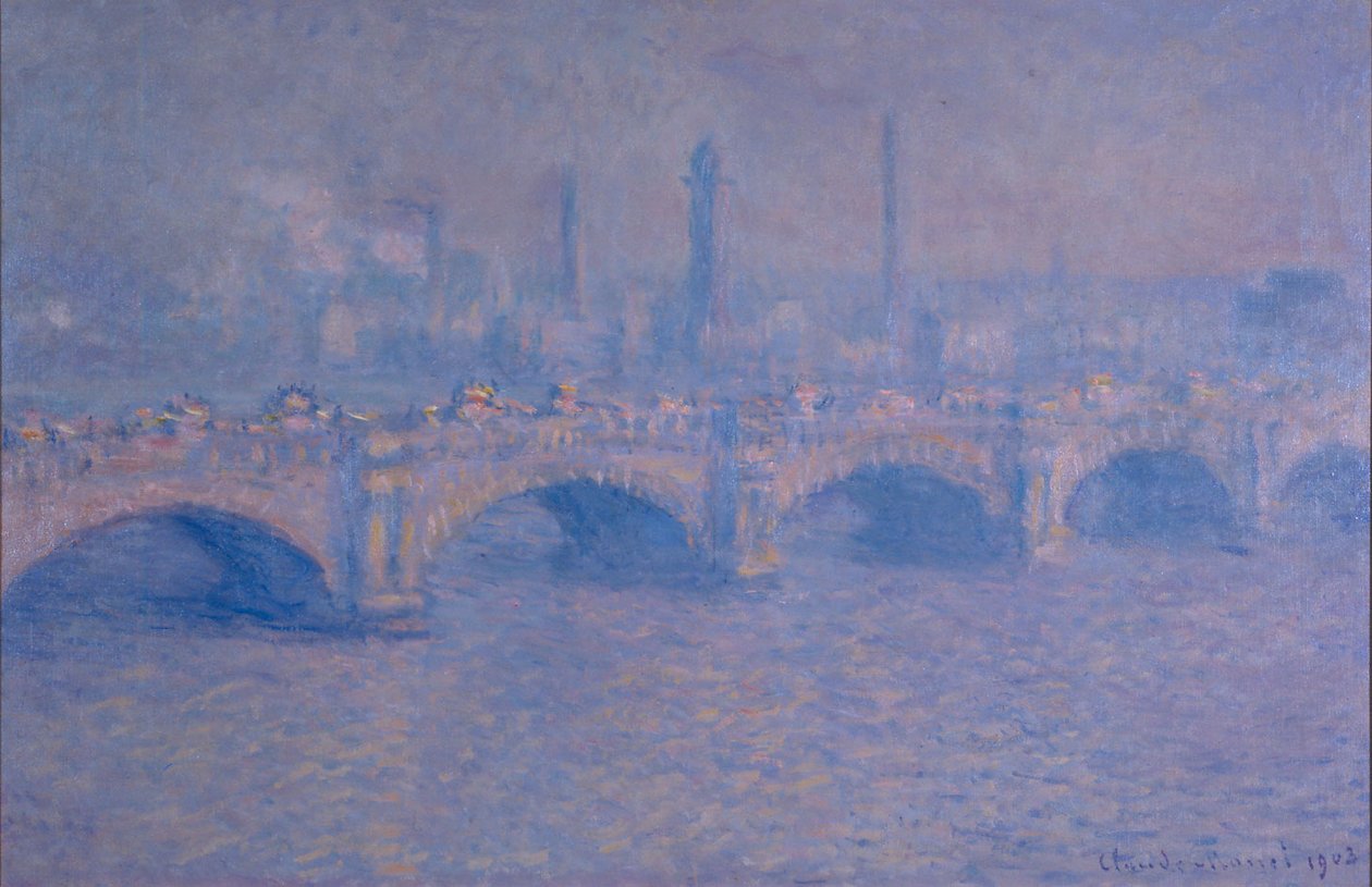 Waterloon silta, Effet de Soleil tekijältä Claude Monet