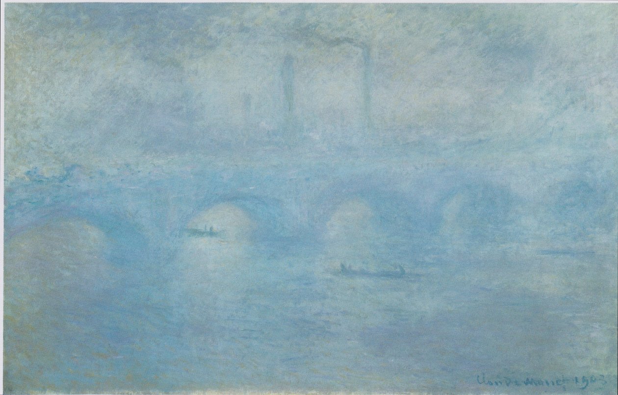 Waterloon silta tekijältä Claude Monet