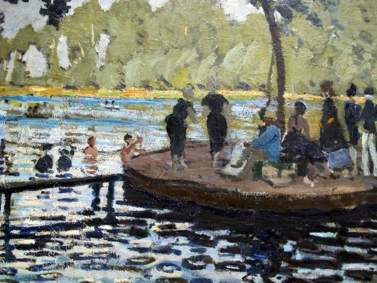 la grenouillère tekijältä Claude Monet
