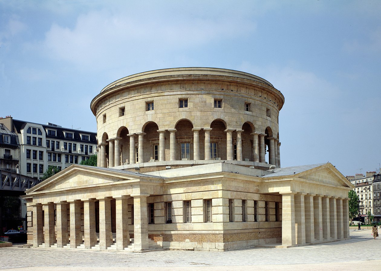 Barriere de La Villette, 1784-87 (ks. myös 75748). tekijältä Claude Nicolas Ledoux