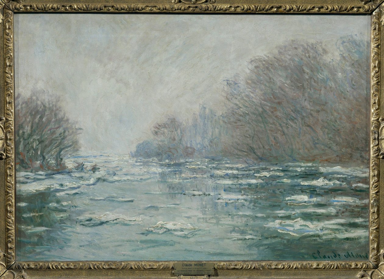 Vetheuilin lähistöllä sattunut onnettomuus ... tekijältä Claude (follower of) Monet