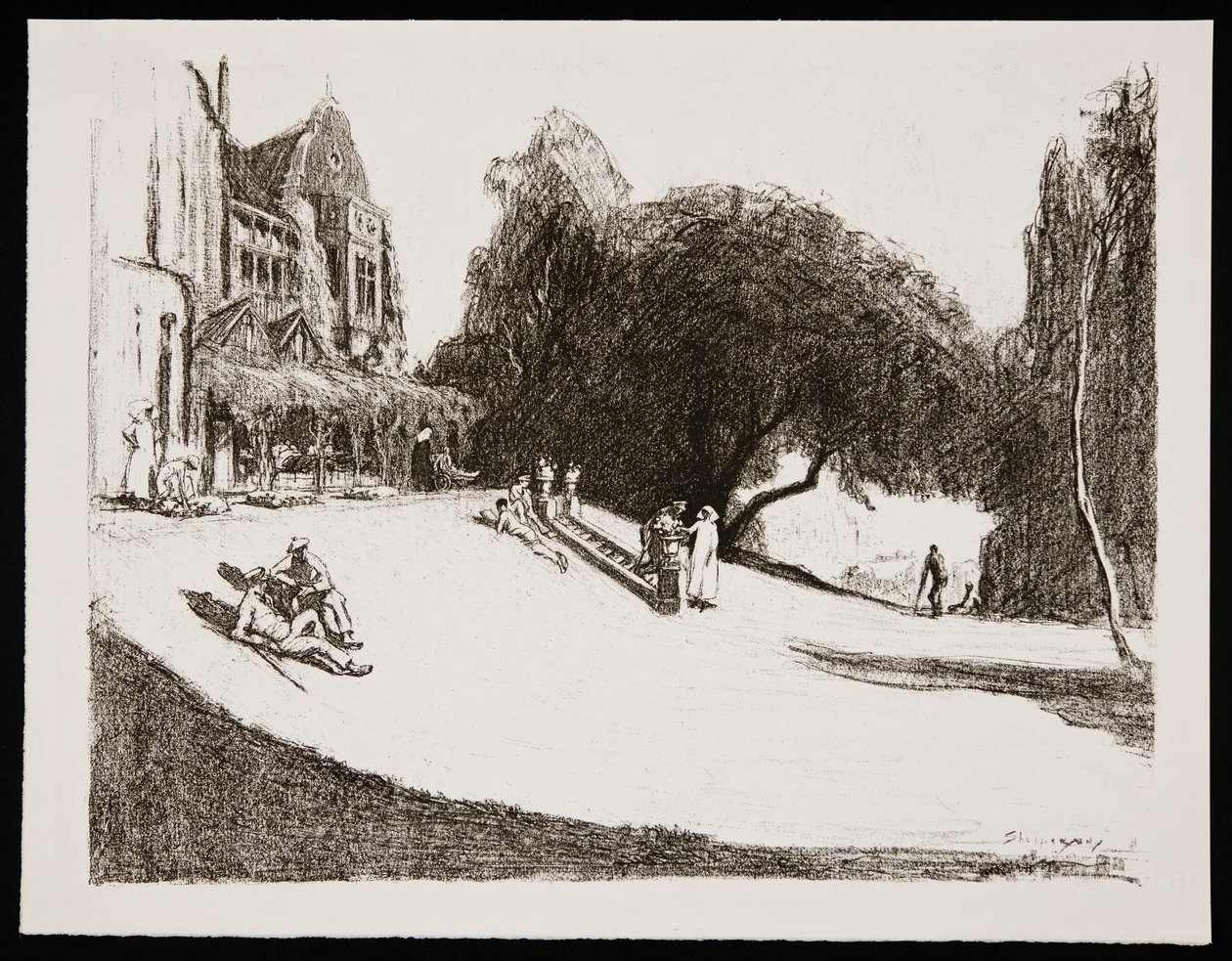 "Toipuminen Englannissa", 1917 tekijältä Claude Allin Shepperson