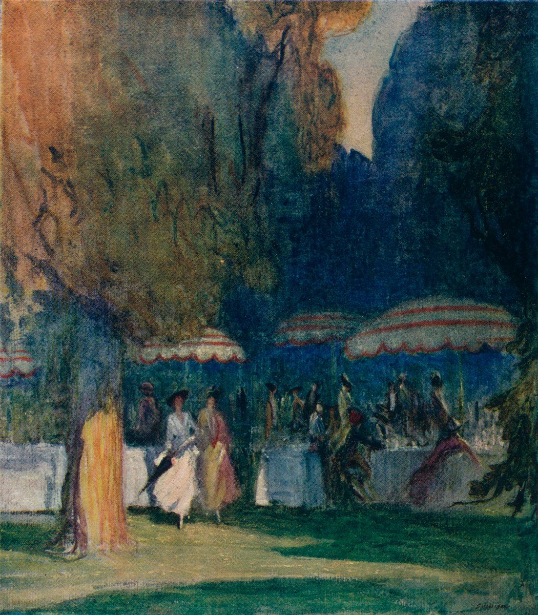 Kensington Gardensissa, 1914 tekijältä Claude Allin Shepperson