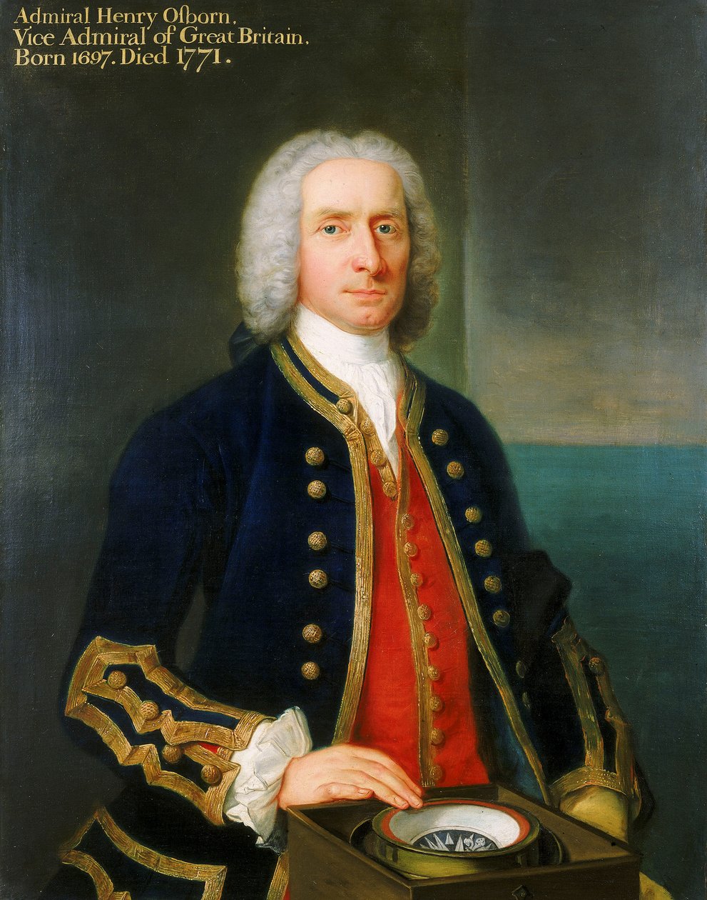 kapteeni Henry Osborn (1697-1771) tekijältä Claude Arnulphy