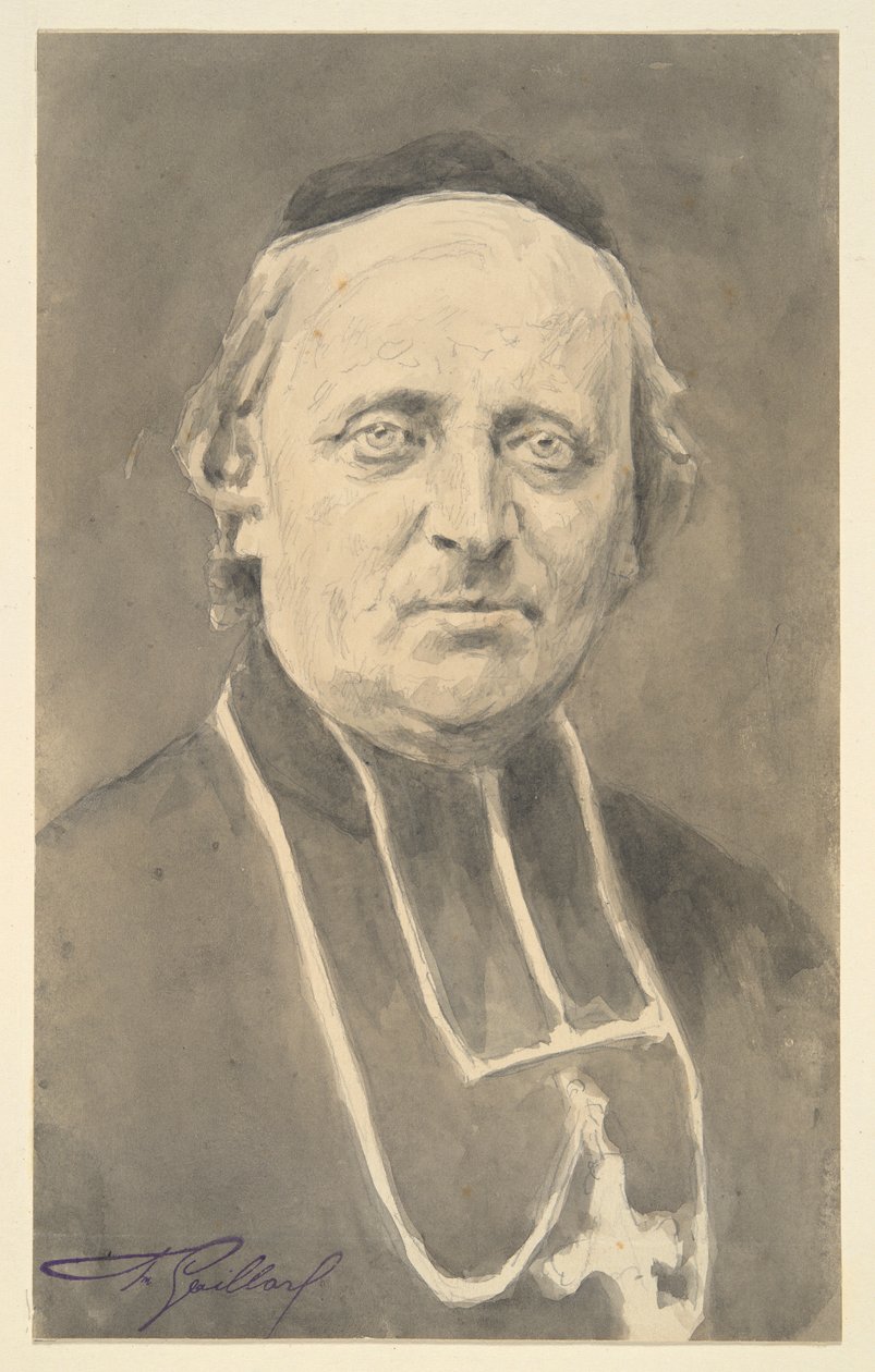 Monseigneur Felix-Arsene Billard, Carcassonen piispa tekijältä Claude Ferdinand Gaillard