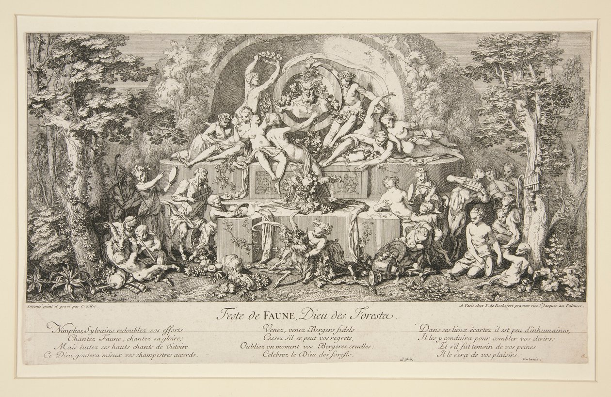 FAUN Feast, metsän jumala tekijältä Claude Gillot