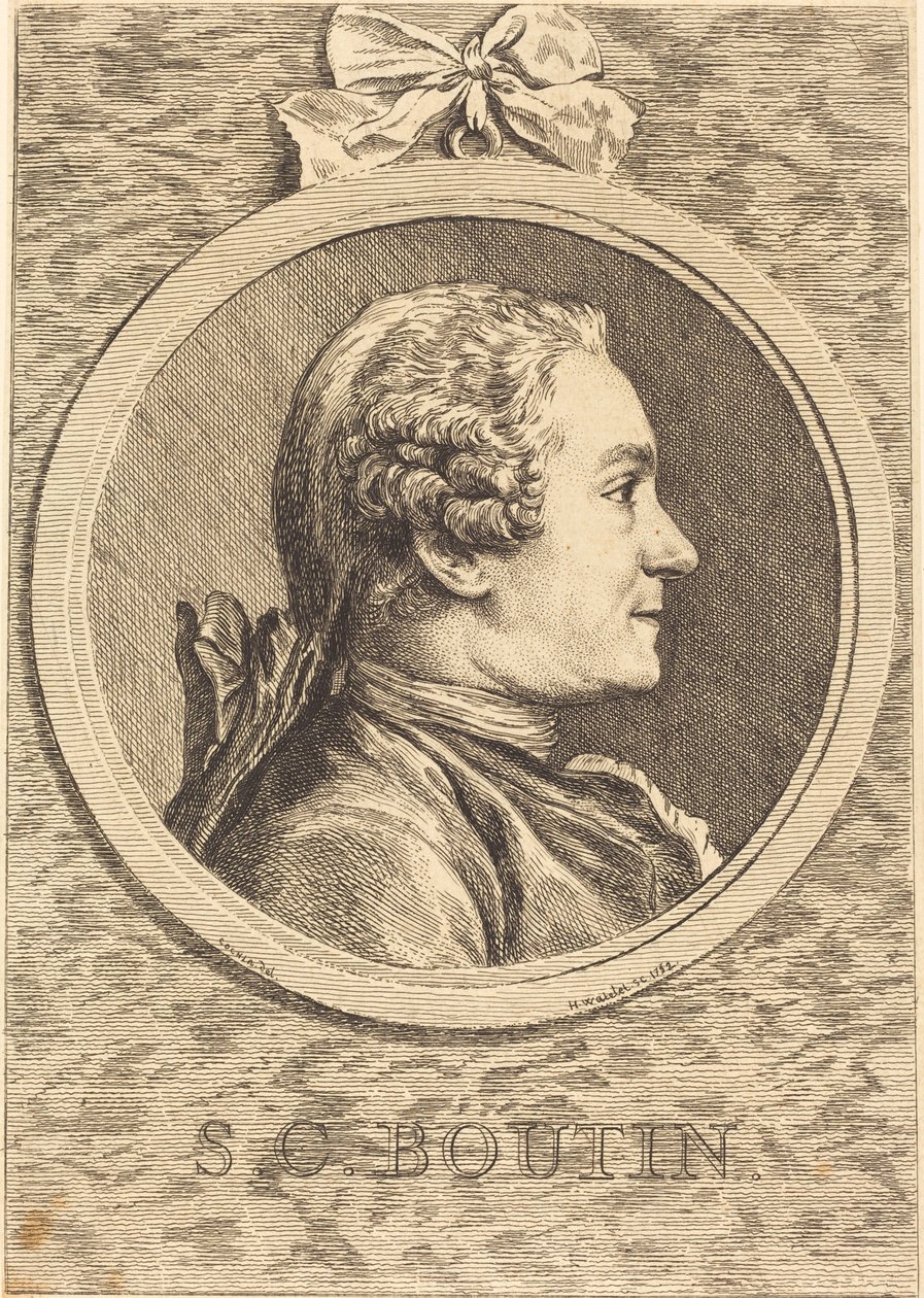 S.C. Boutin tekijältä Claude Henri Watelet after Charles Nicolas Cochin II