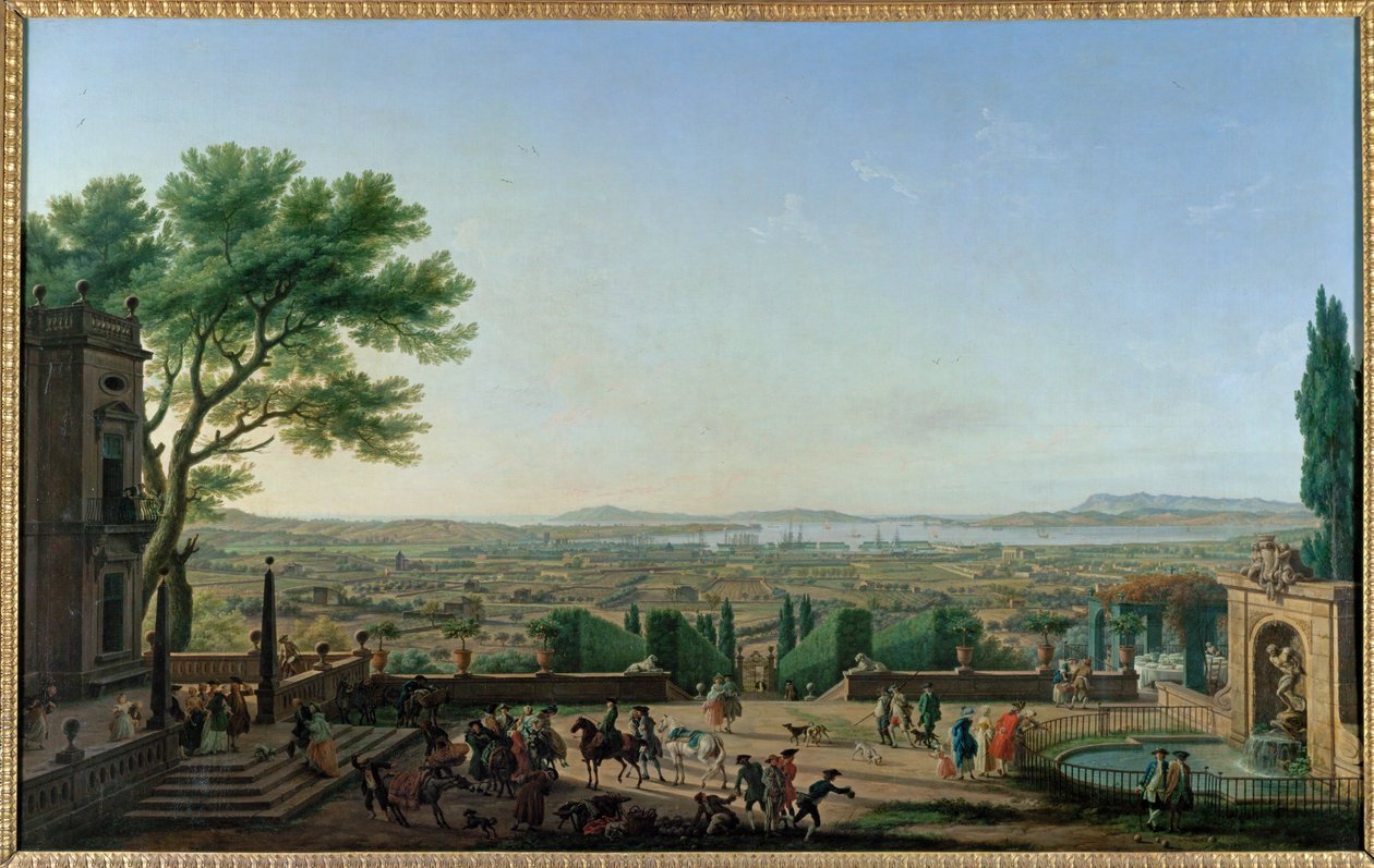 Toulonin kaupunki ja satama ... tekijältä Claude Joseph Vernet