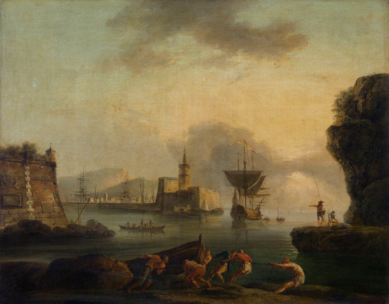 Napoli tekijältä Claude Joseph Vernet