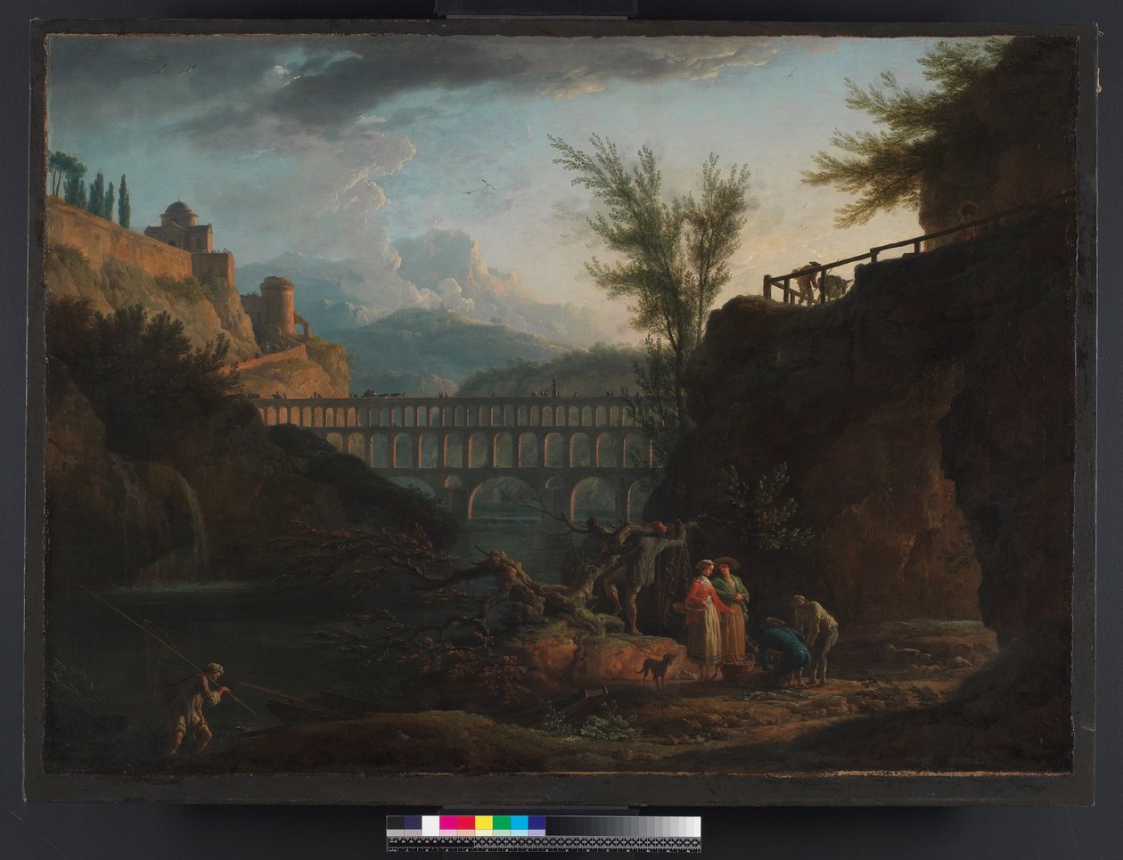 Keskipäivä, 1760 tekijältä Claude Joseph Vernet