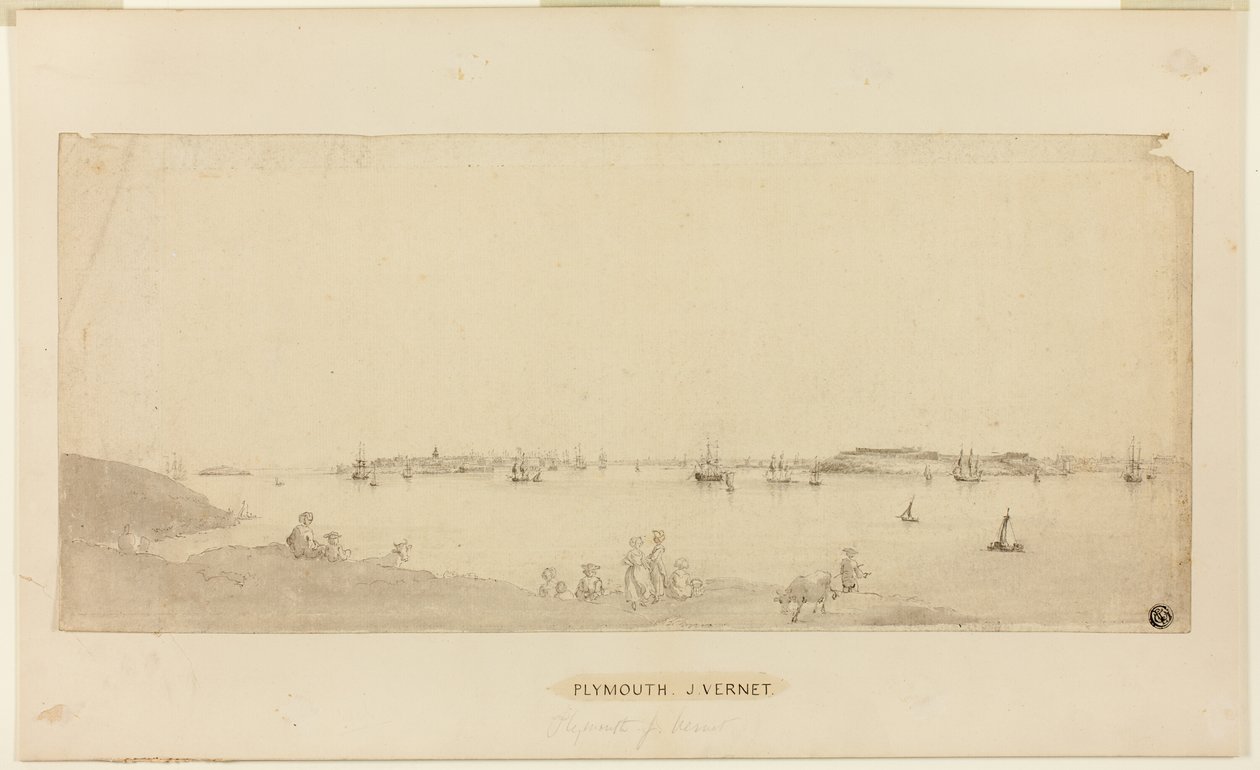 Plymouthin satama tekijältä Claude Joseph Vernet