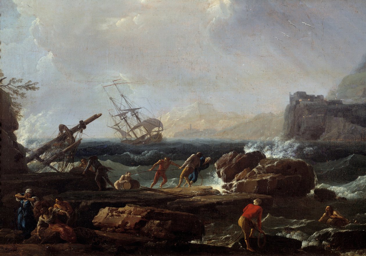 Haaksirikoskohtaus Joseph Vernet