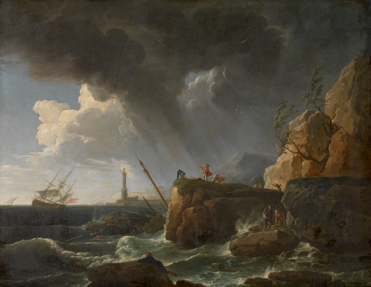 Merimaisema tekijältä Claude Joseph Vernet