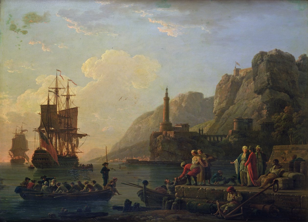 Satama tekijältä Claude Joseph Vernet