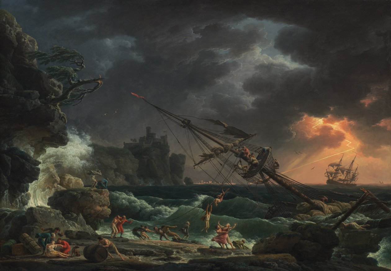 Haaksirikko tekijältä Claude Joseph Vernet