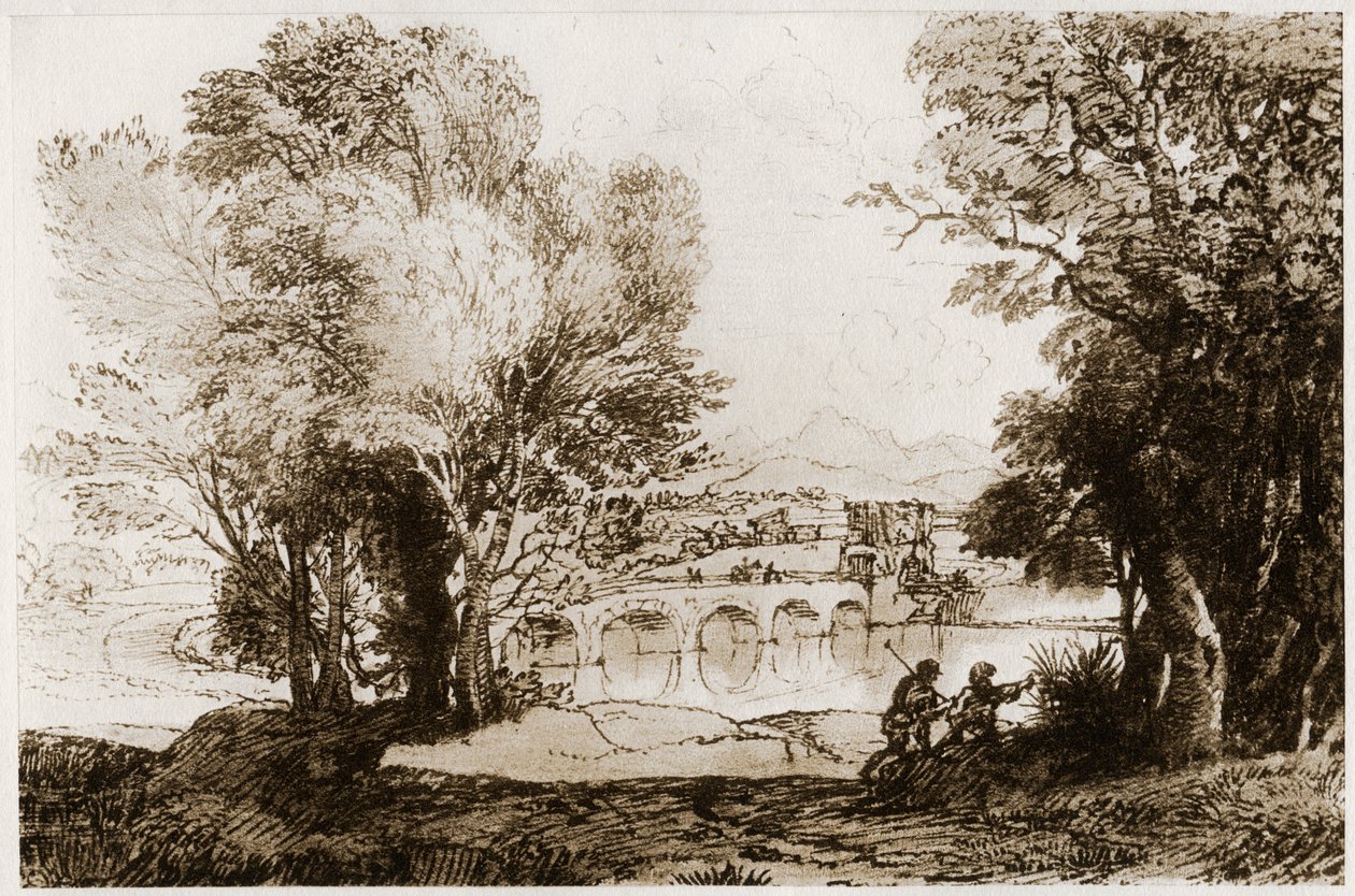 Italialainen maisema, 1913. tekijältä Claude Lorrain