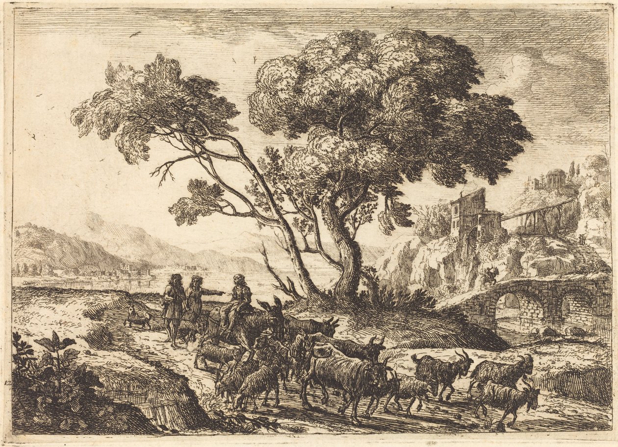 Lähtö kentälle tekijältä Claude Lorrain