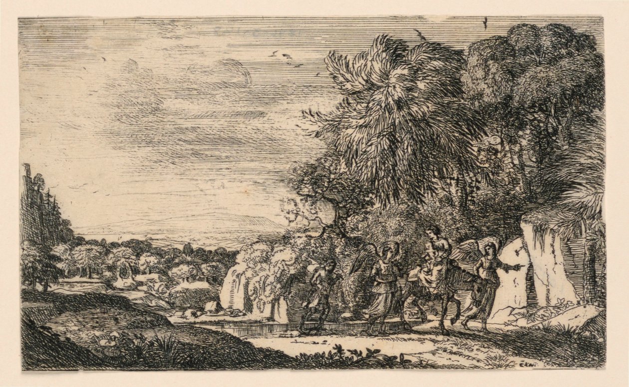 Lento Egyptiin tekijältä Claude Lorrain