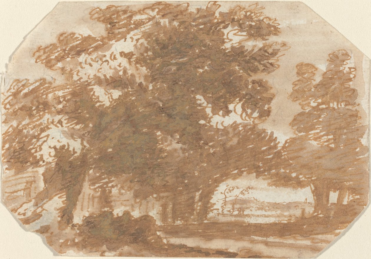 Puiden lehto tekijältä Claude Lorrain