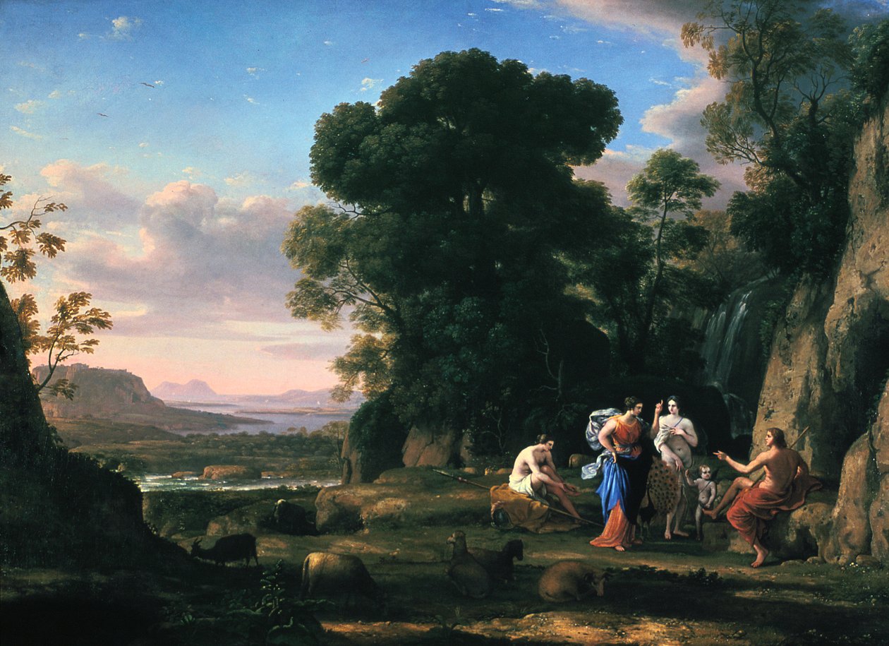 Pariisin tuomio 1645-1646 tekijältä Claude Lorrain