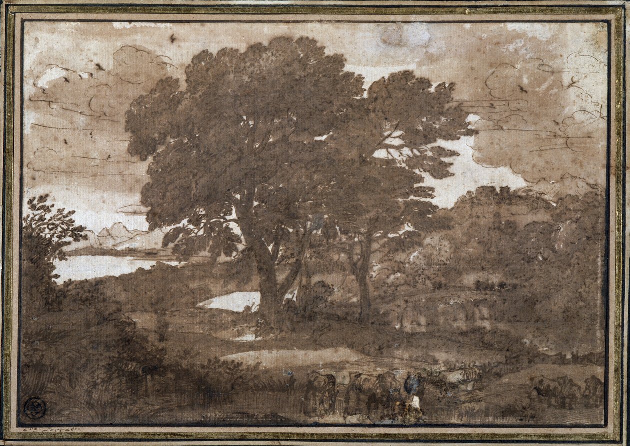 Maisema tekijältä Claude Lorrain