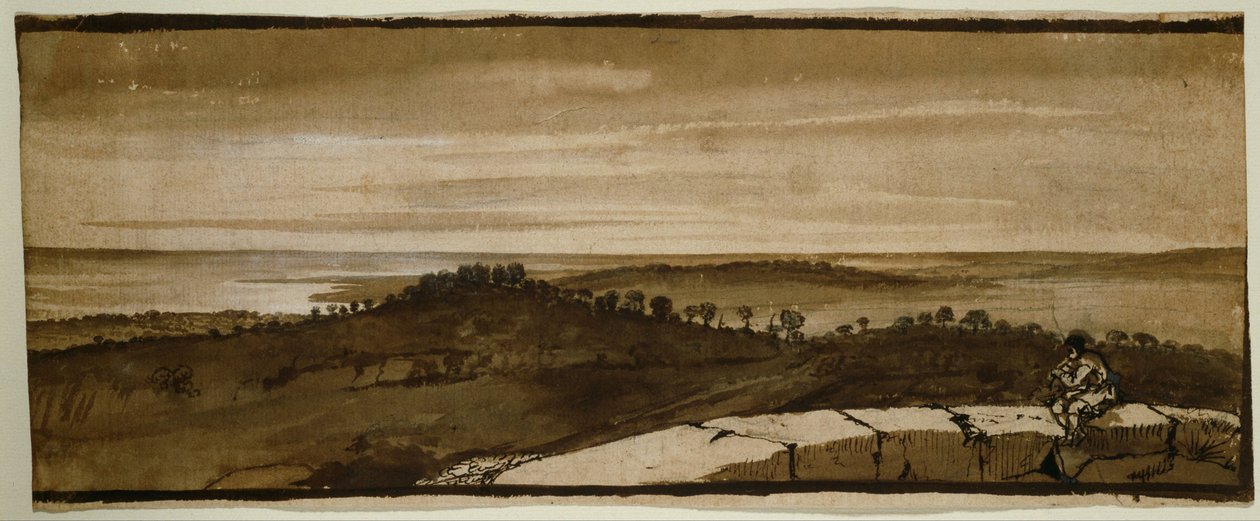 Panoraama Sassolta tekijältä Claude Lorrain