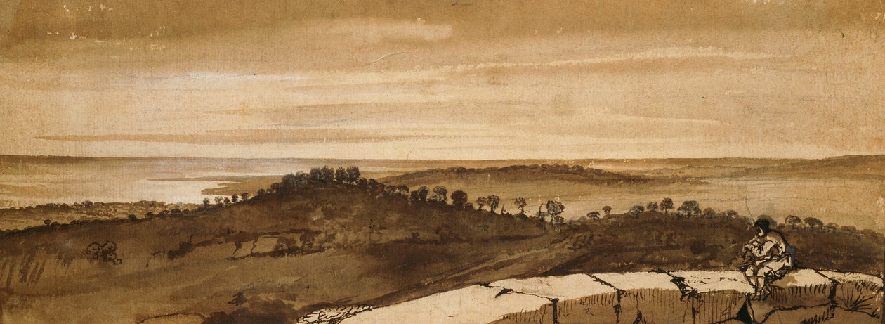 Panoraama Sassolta tekijältä Claude Lorrain