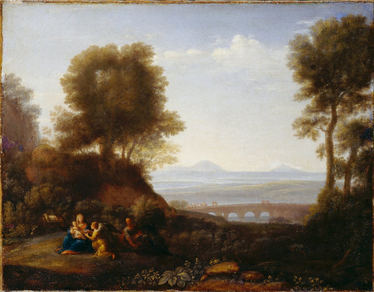 Lepää lennolla Egyptiin tekijältä Claude Lorrain