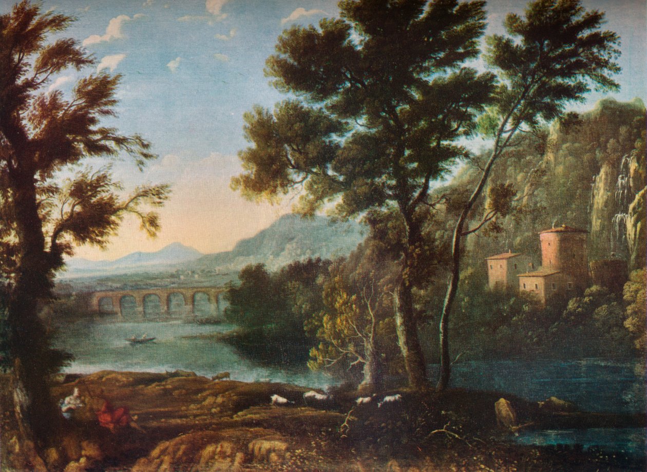 Taiteilijoiden suosikkimylly, c1648 1931 tekijältä Claude Lorrain