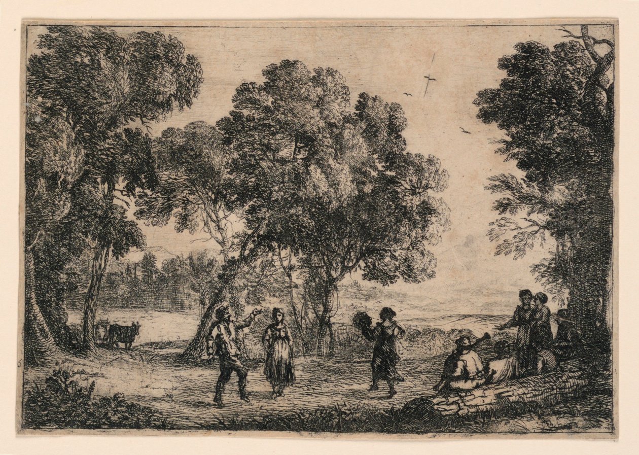 Country Dance tekijältä Claude Lorrain