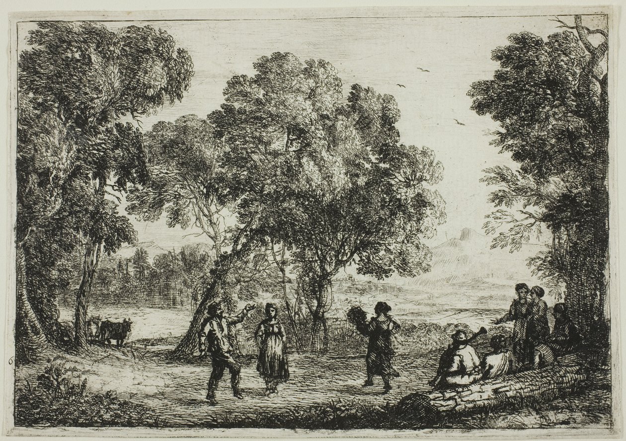 Country Dance tekijältä Claude Lorrain