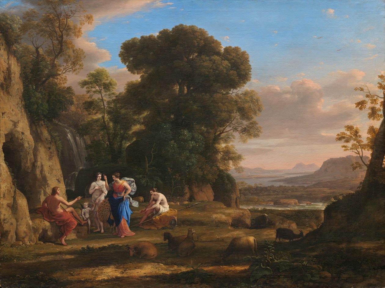 Pariisin tuomio, 16451646. tekijältä Claude Lorrain