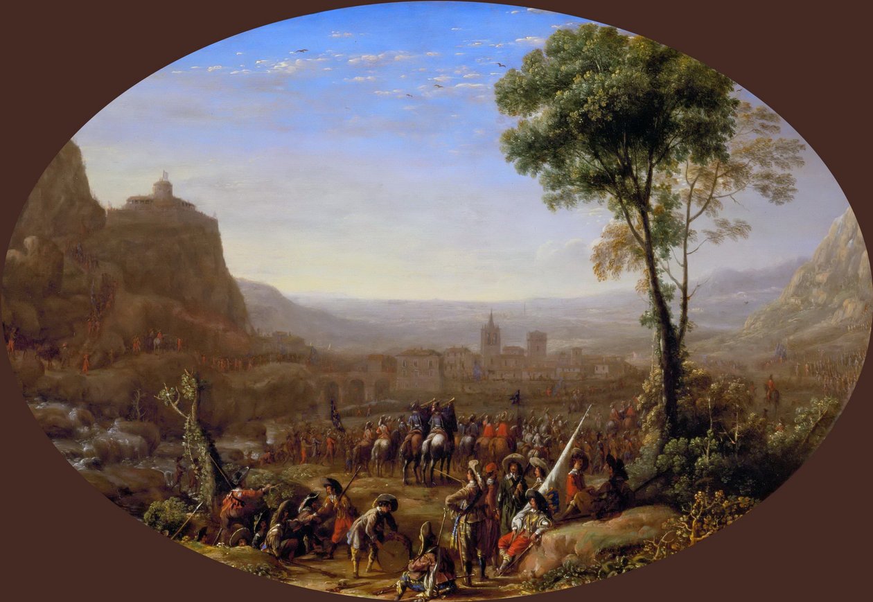 Susan sola, jonka Louis XIII otti vuonna 1629, noin 1631. tekijältä Claude Lorrain