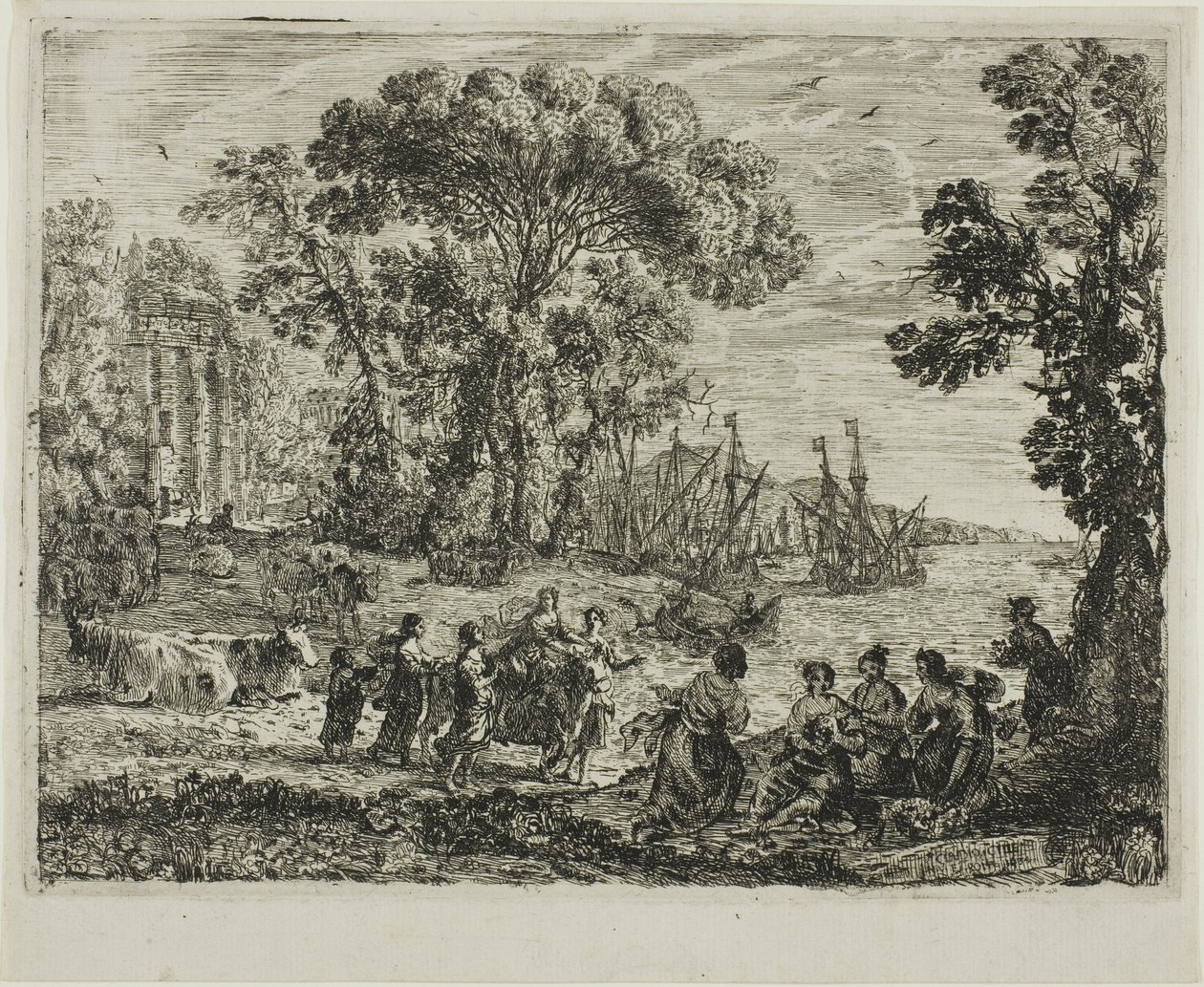 Europan raiskaus tekijältä Claude Lorrain