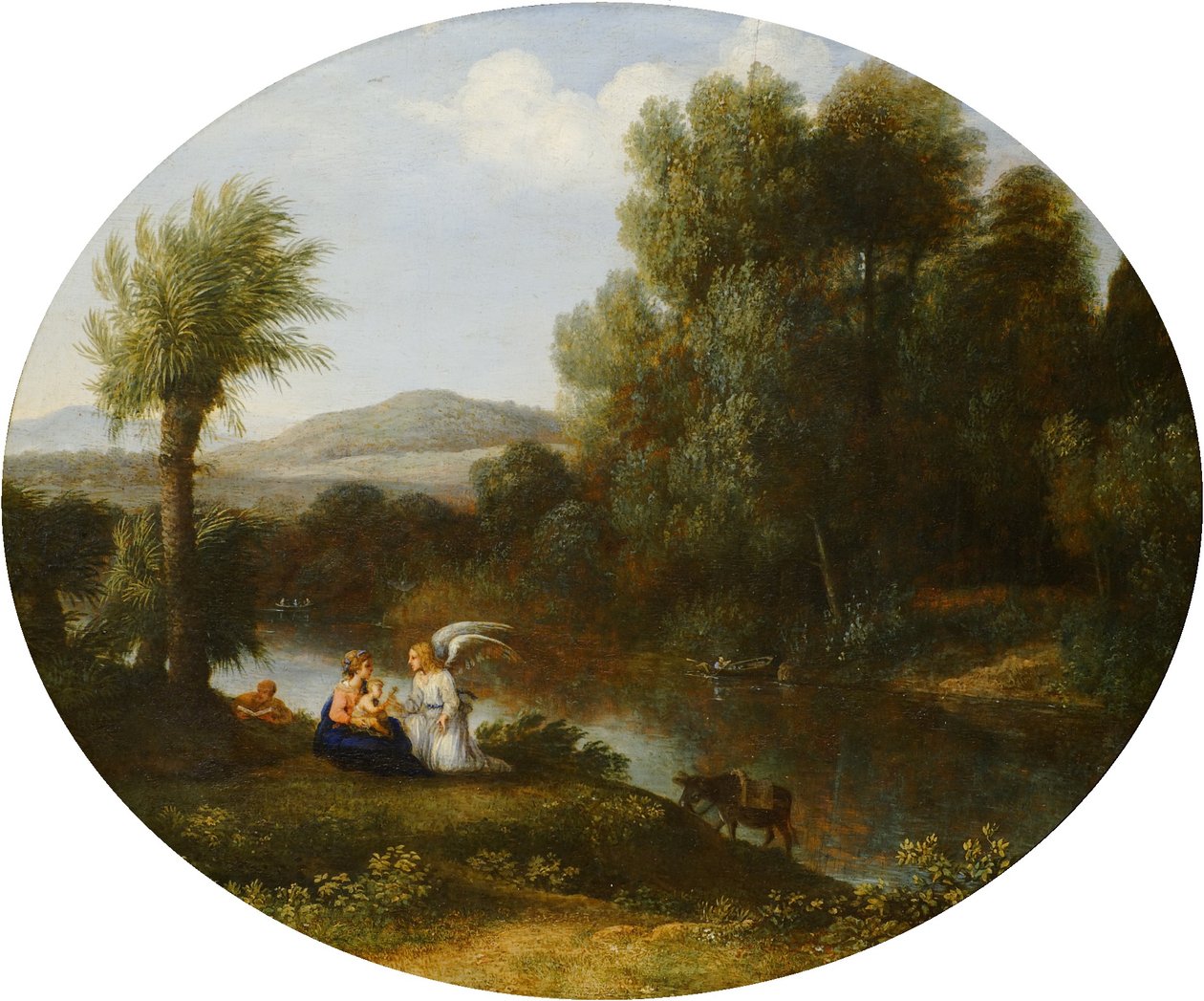 Loppuosa aiheesta Pako Egyptiin tekijältä Claude Lorrain